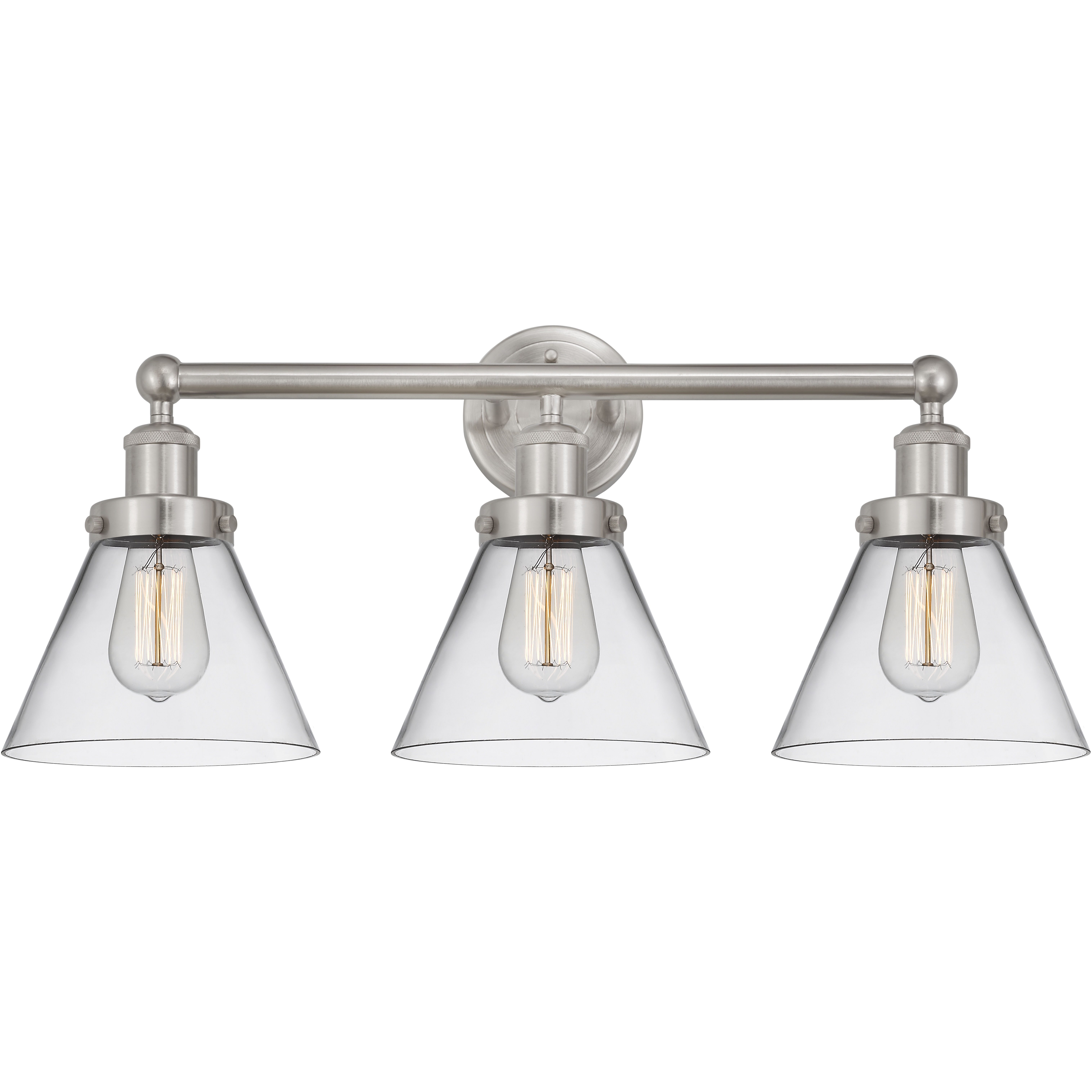 Cone 3 Light 25.75 inch Bathroom Vanity Light