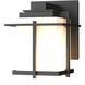 Tourou 1 Light 7.4 inch Coastal Black Outdoor Sconce, Small