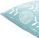 Lachen 20 inch Teal Pillow Cover in 13 x 20, Lumbar