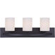 Madison 3 Light 24 inch Oil Rubbed Bronze Vanity Light Wall Light