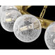 Coco 24 Light 59.75 inch Lacquered Brass Chandelier Ceiling Light