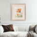 Perfect Poppies Orange and Green and Beige and Multi Framed Art, Propac