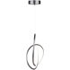 Orion LED 18.1 inch Grey Pendant Ceiling Light