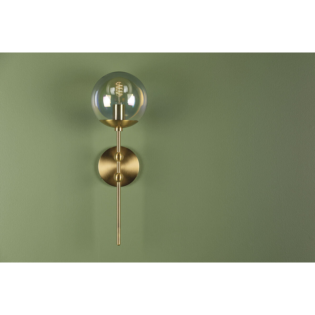 Ophelia 1 Light 7 inch Aged Brass Wall Sconce Wall Light