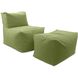 Seascape Moss Outdoor Pouf Chair