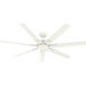 Downtown 60 inch Matte White Outdoor Ceiling Fan