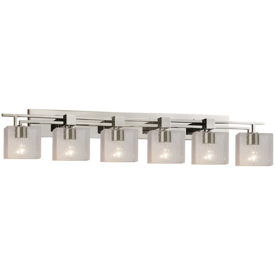 Fusion 6 Light 56.00 inch Bathroom Vanity Light