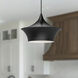Alora Mood Emiko 1 Light 13 inch Matte Black Pendant Ceiling Light