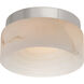 Kelly Wearstler Otto LED 5 inch Polished Nickel Flush Mount Ceiling Light