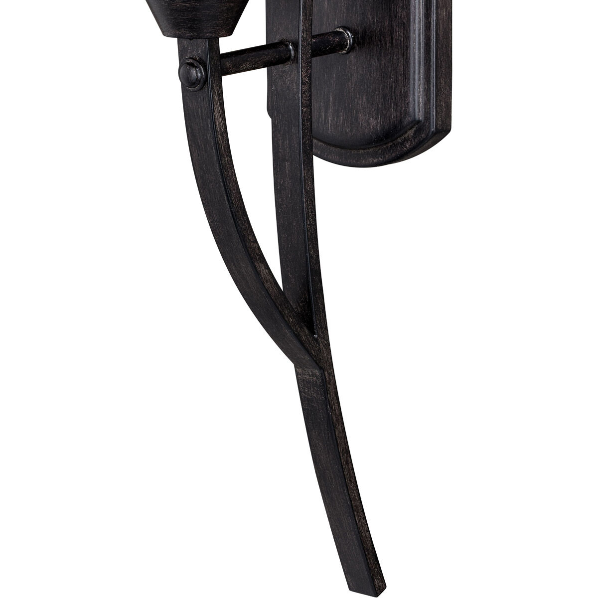 Halifax 1 Light 5 inch Black Walnut Wall Light