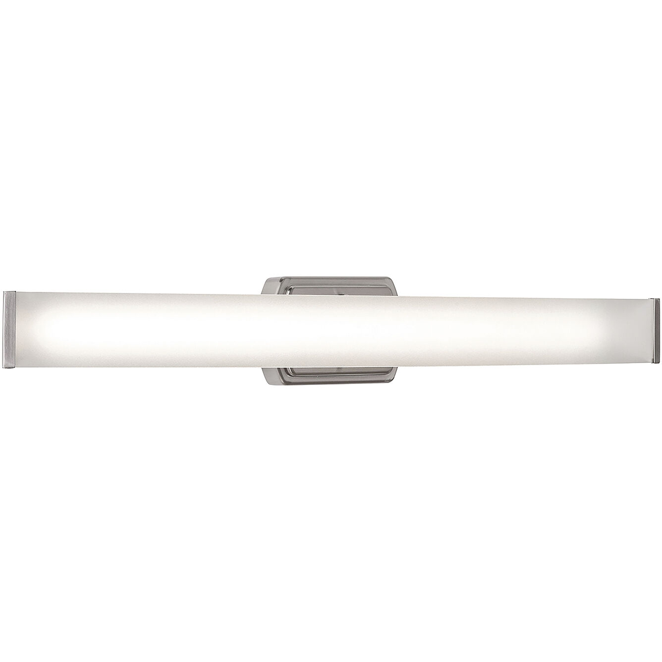 Layla LED 32.66 inch Brushed Nickel Vanity Light Wall Light in 32 in