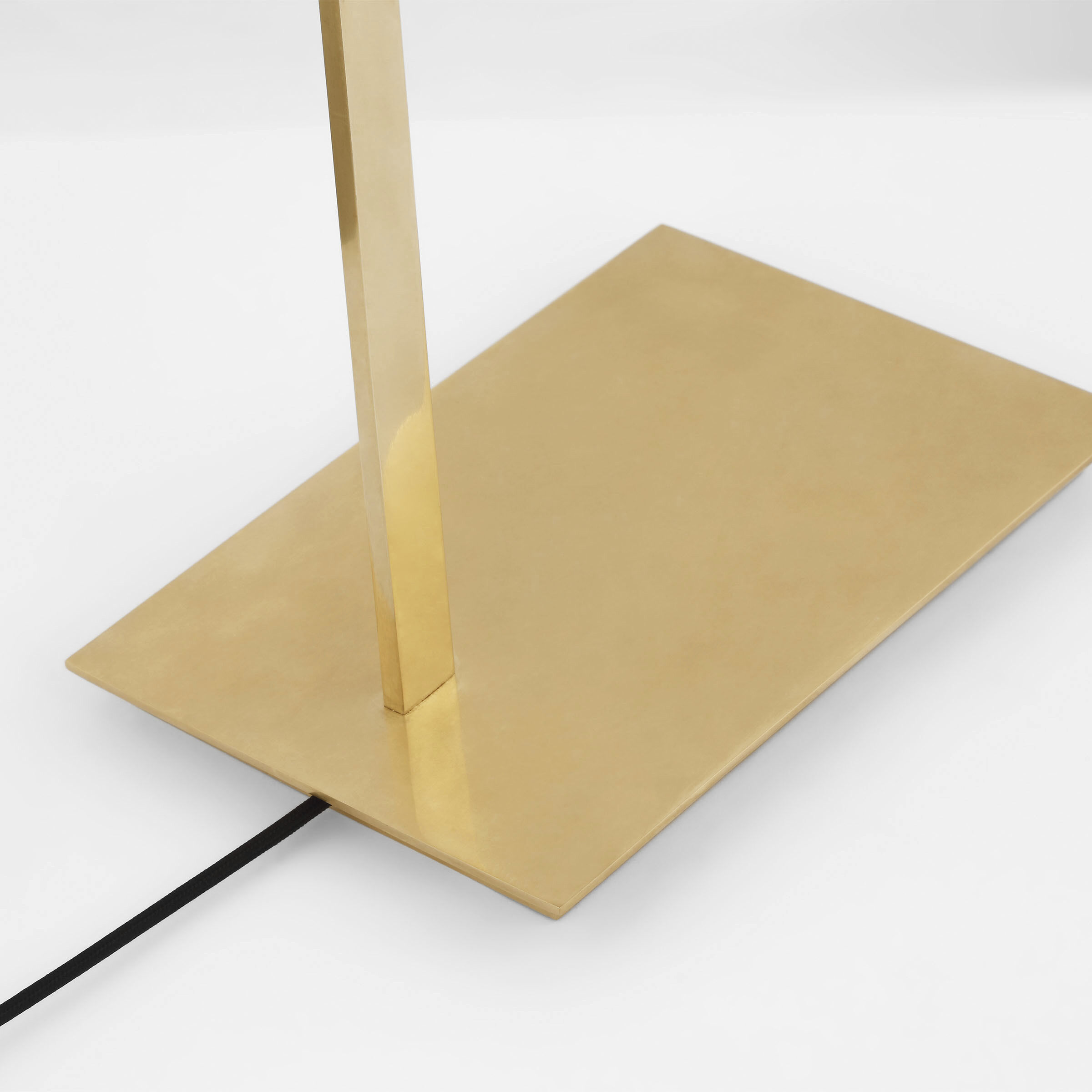 Sean Lavin Midrand 42 inch 7.60 watt Hand-Rubbed Antique Brass Floor Lamp Portable Light