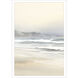 Ocean Breeze White and Beige and Blue and Neutral Framed Art