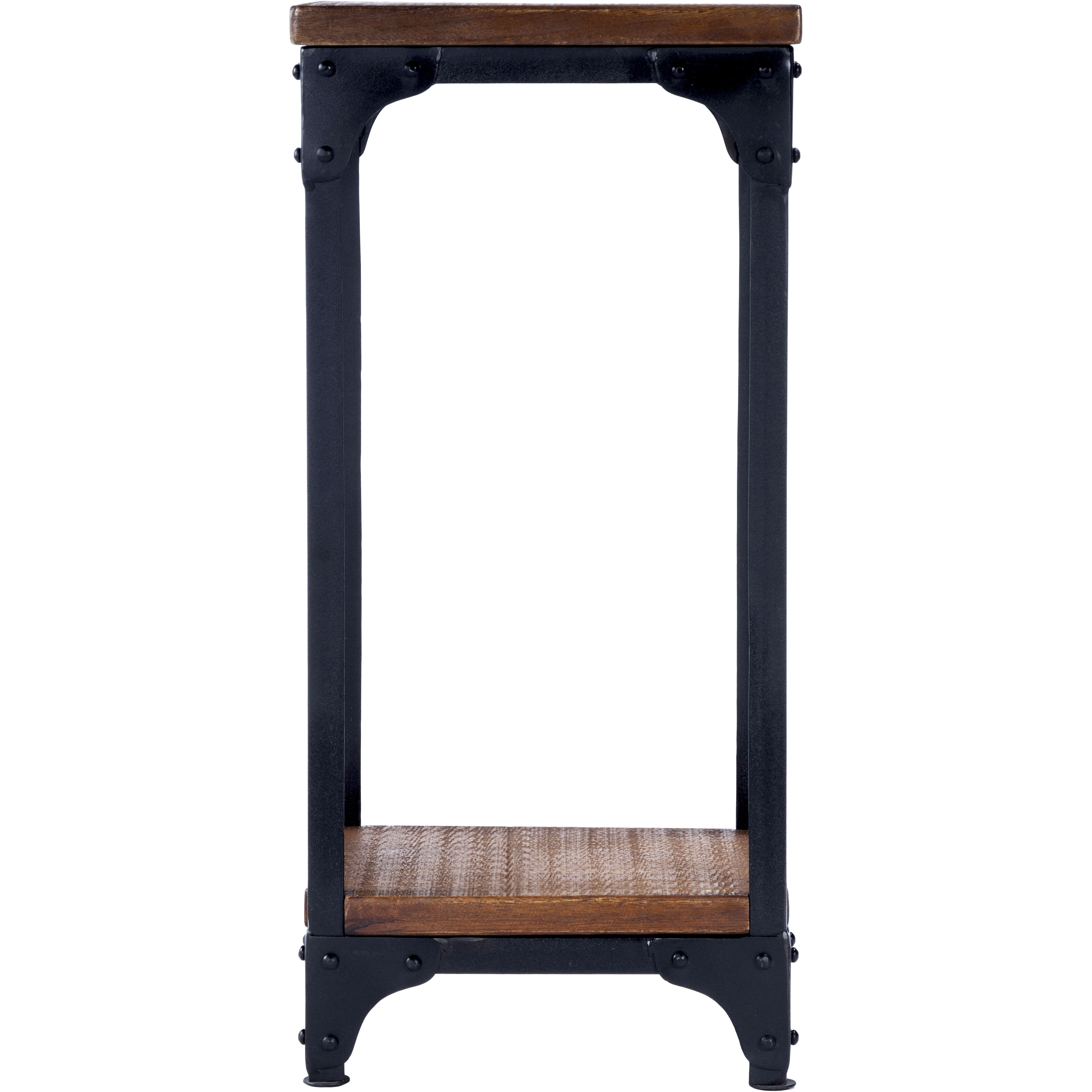 Industrial Chic Gandolph Industrial Chic Mountain Lodge Pedestal & Planter, Pedestal