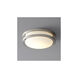 Oracle 1 Light 11 inch Satin Nickel Flush Mount Ceiling Light