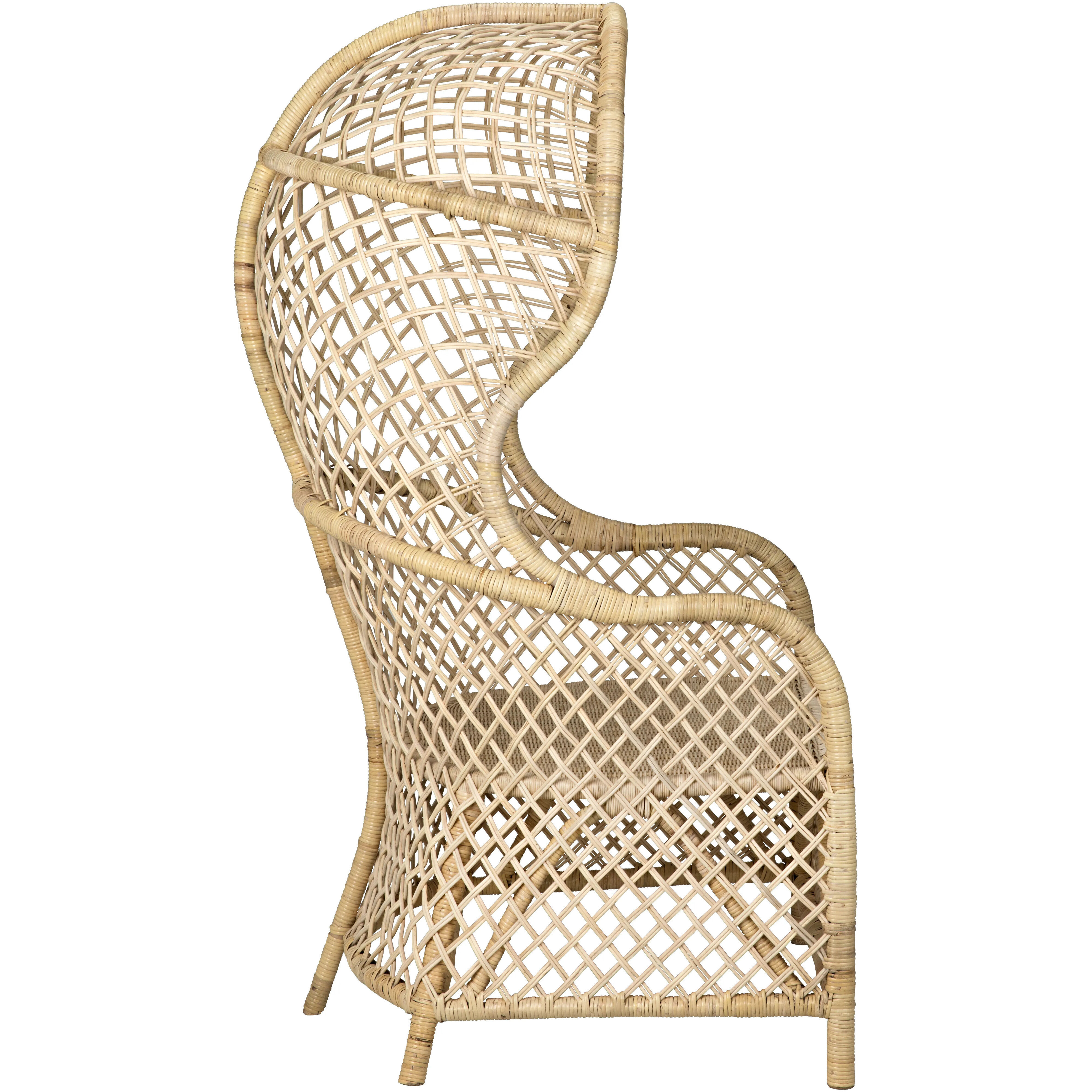 Gigi Clear Coat Flat Occasional Chair