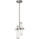 Frame LED 6 inch Brushed Nickel Pendant Ceiling Light