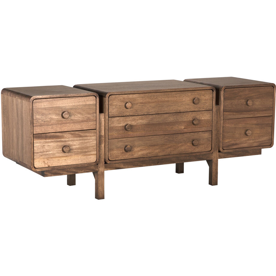 Minsk 80 X 22 inch Dark Walnut Sideboard