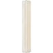 Chapman & Myers Madden LED 4.25 inch Alabaster and Polished Nickel ADA Fluted Linear Sconce Wall Light