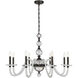 Aragon 8 Light 34 inch Mediterranean Bronze Chandelier Ceiling Light