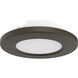 ColorQuick LED 5 inch Bronze Close-to-Ceiling Ceiling Light, Edge Lit