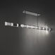 Beyond Jounce LED 63.13 inch Black Polished Nickel Linear Pendant Ceiling Light