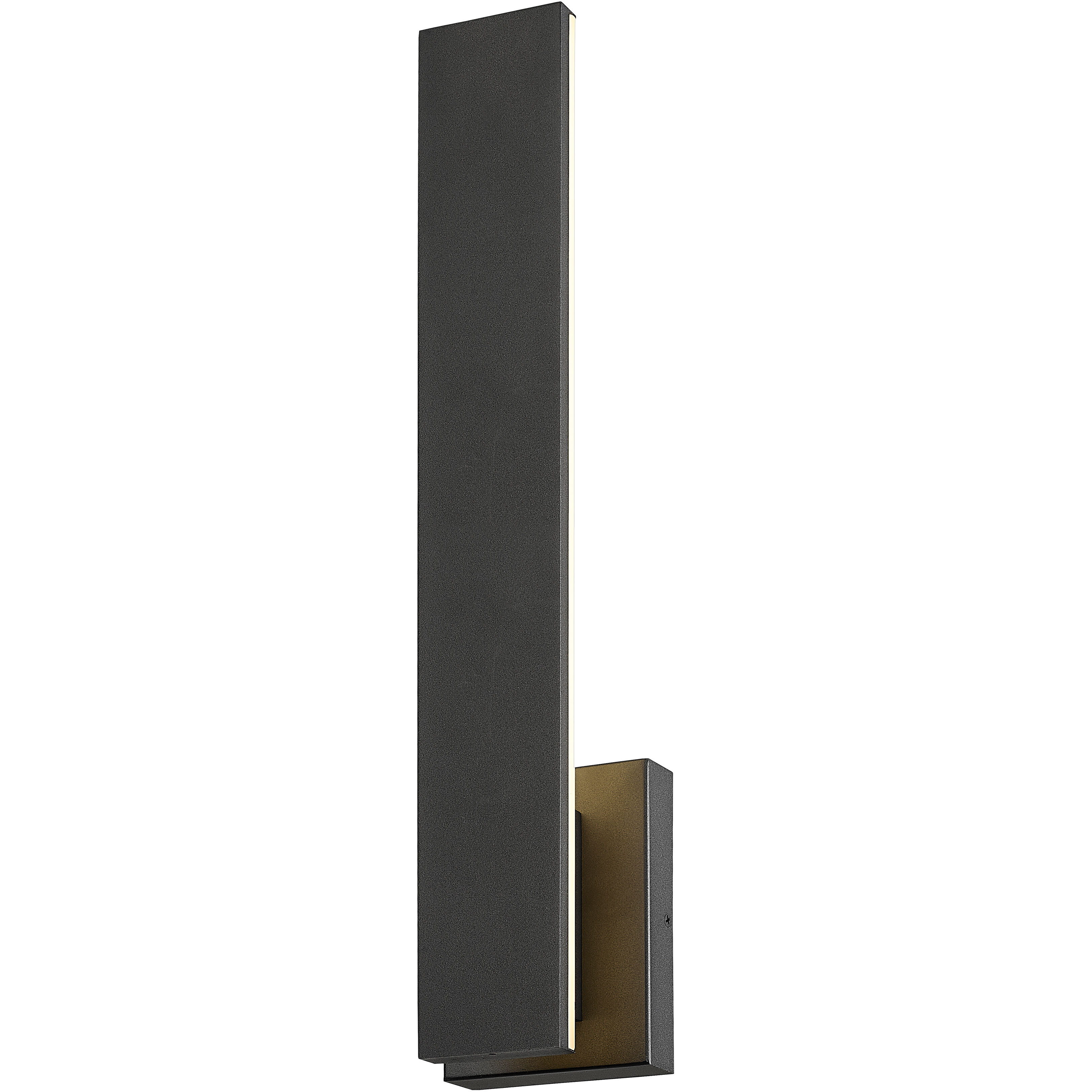 Stylet LED 3.75 inch Sand Black Outdoor Wall Light