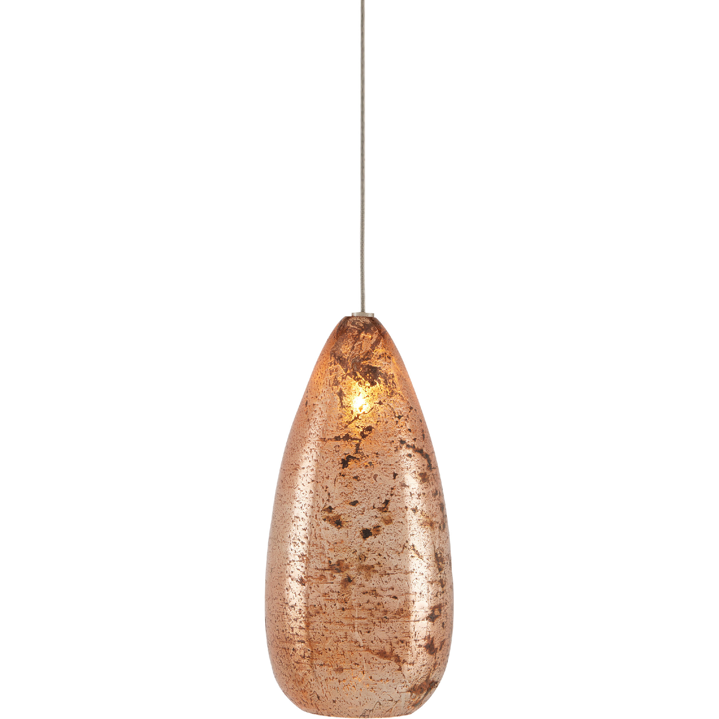 Rame 1 Light 5.5 inch Copper/Silver/Painted Silver Multi-Drop Pendant Ceiling Light