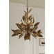 Seraphine 6 Light 28 inch Weathered Gold Chandelier Ceiling Light