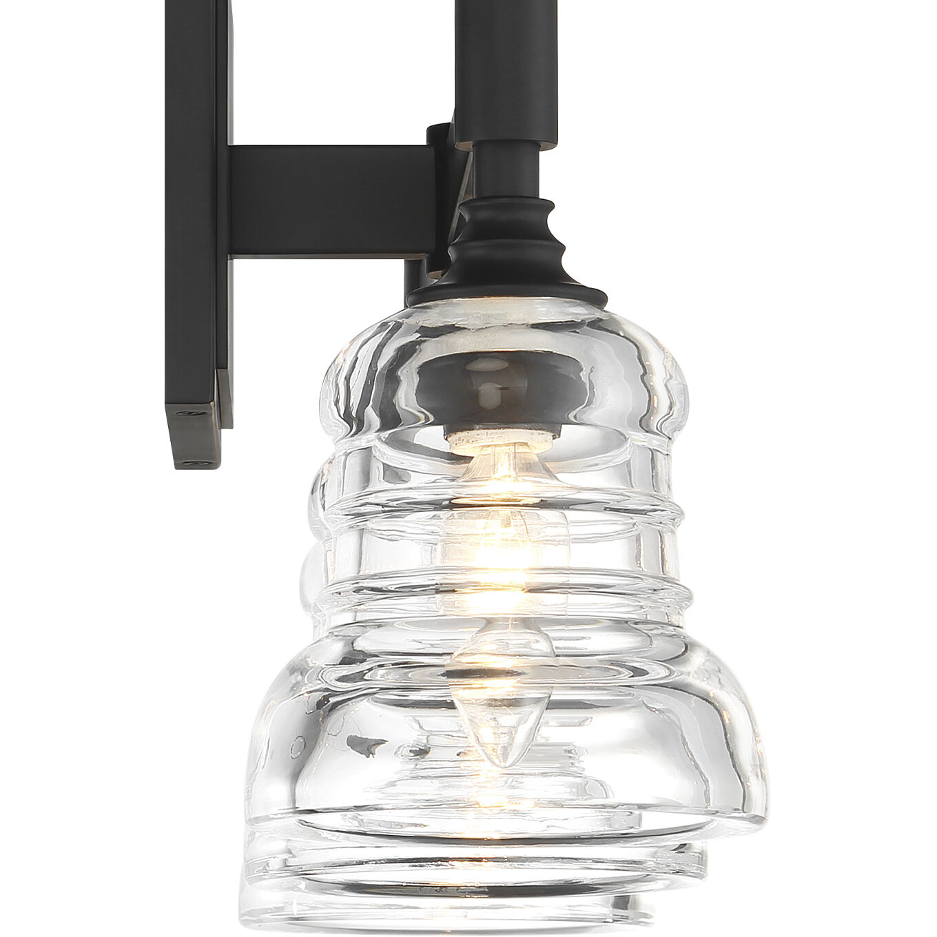 Gregory Bath Vanity Light Wall Light in Matte Black