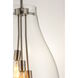 Gourd 3 Light 15.75 inch Satin Nickel Multi-Light Pendant Ceiling Light