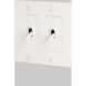 2G Toggle 120-277 White Light Switch