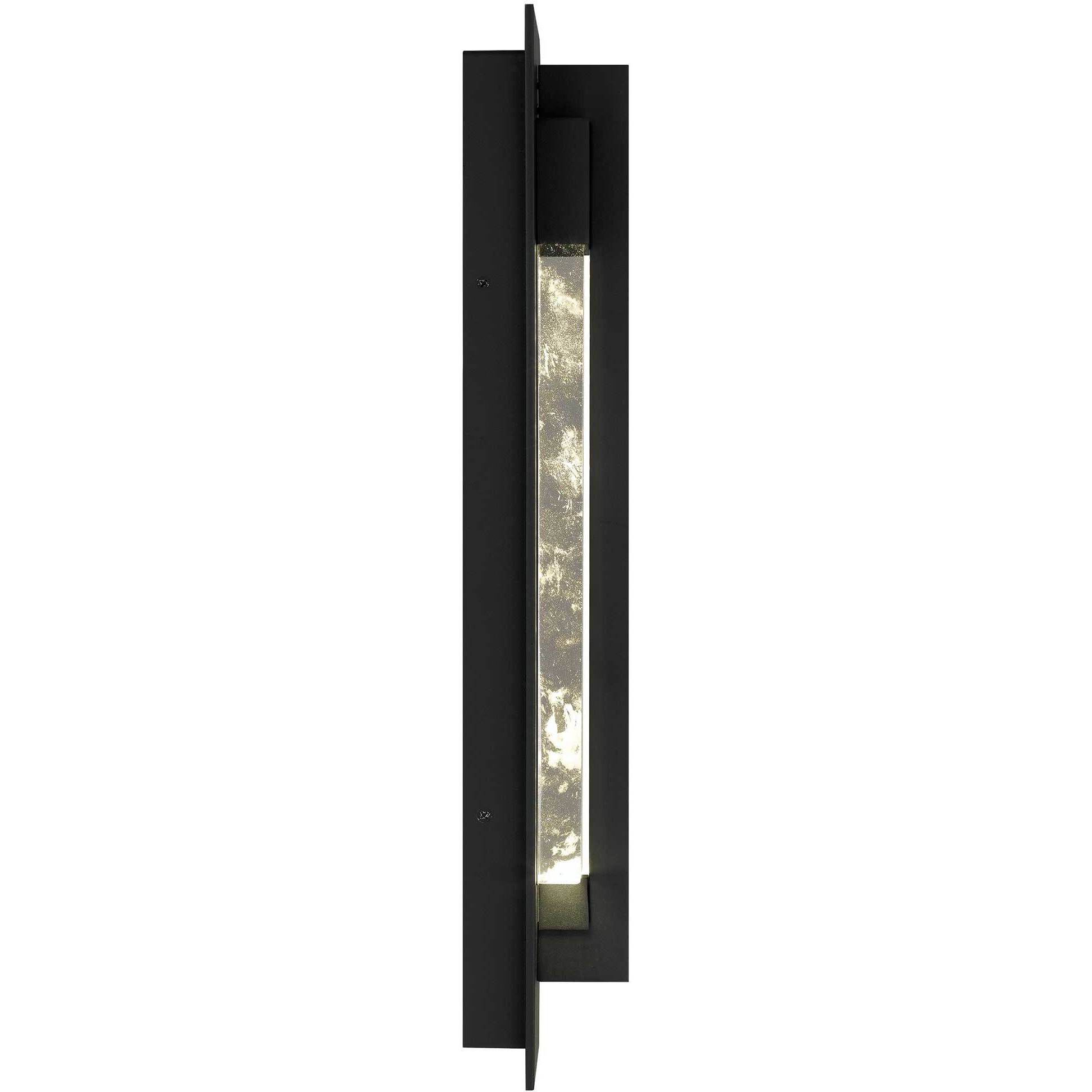 Rivera LED 20 inch Sand Black Outdoor Wall Sconce