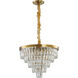 Canada 12 Light 19.7 inch Gold Chandelier Ceiling Light