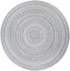 Azalea 96 X 96 inch Light Gray Rug in 8 Ft Round, Round