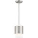 Noria 1 Light 7 inch Brushed Nickel Pendant Ceiling Light