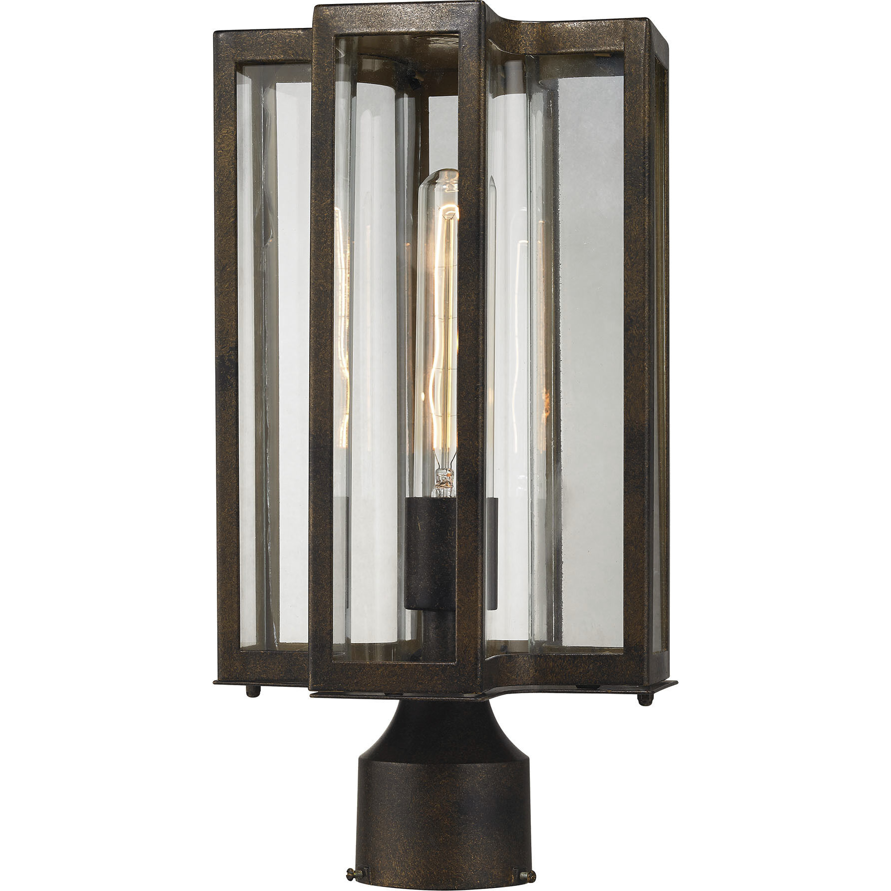 Bianca 1 Light 15 inch Hazelnut Bronze Outdoor Post Light