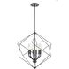 Ashoona 6 Light 21.5 inch Ebony Pendant Ceiling Light