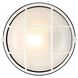 Nauticus Round Dual Mount 1 Light 7 inch White Outdoor Wall Sconce in Incandescent