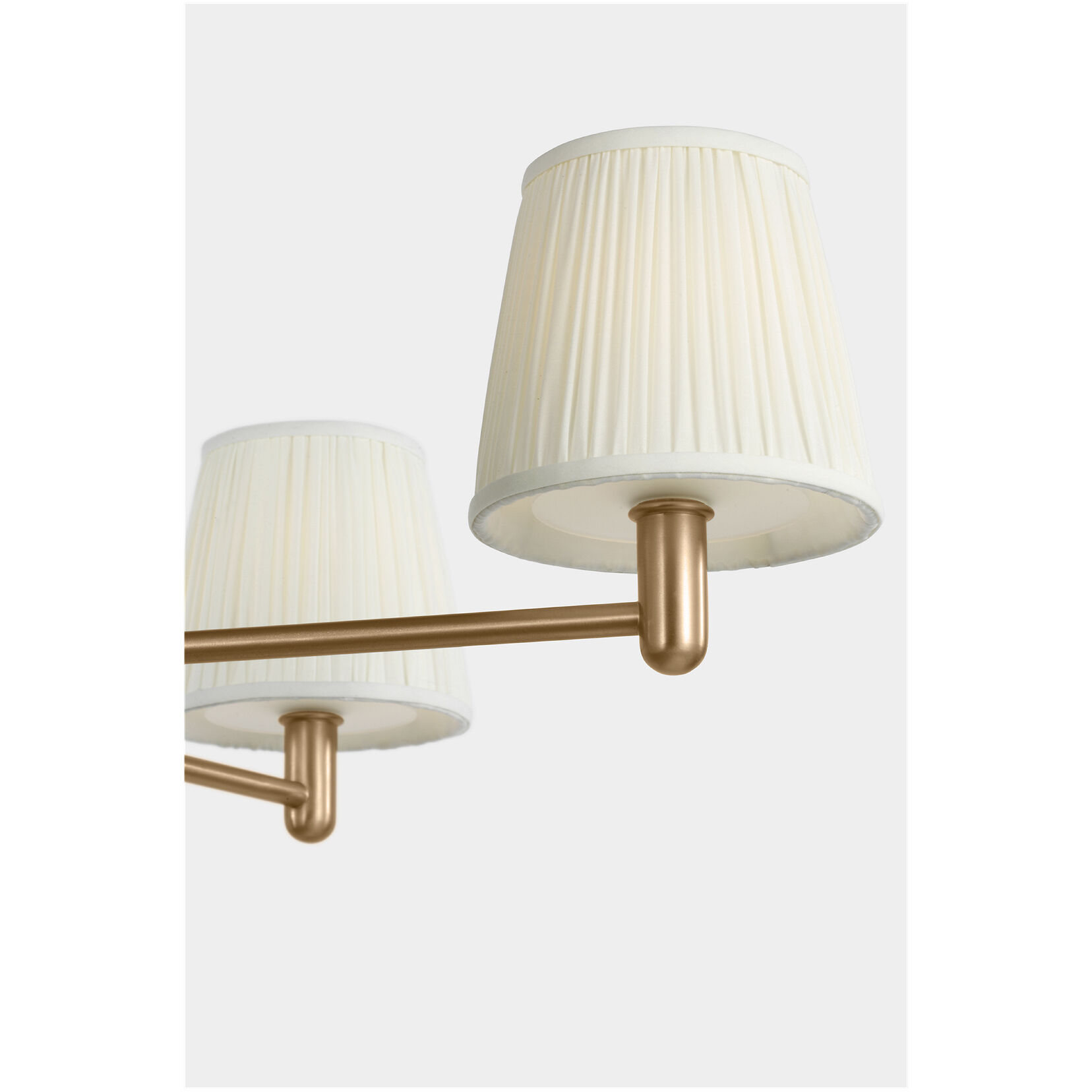 Vilera LED 33.25 inch Satin Brass Chandelier Ceiling Light