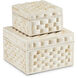 Felice 5 inch Natural Boxes, Set of 2