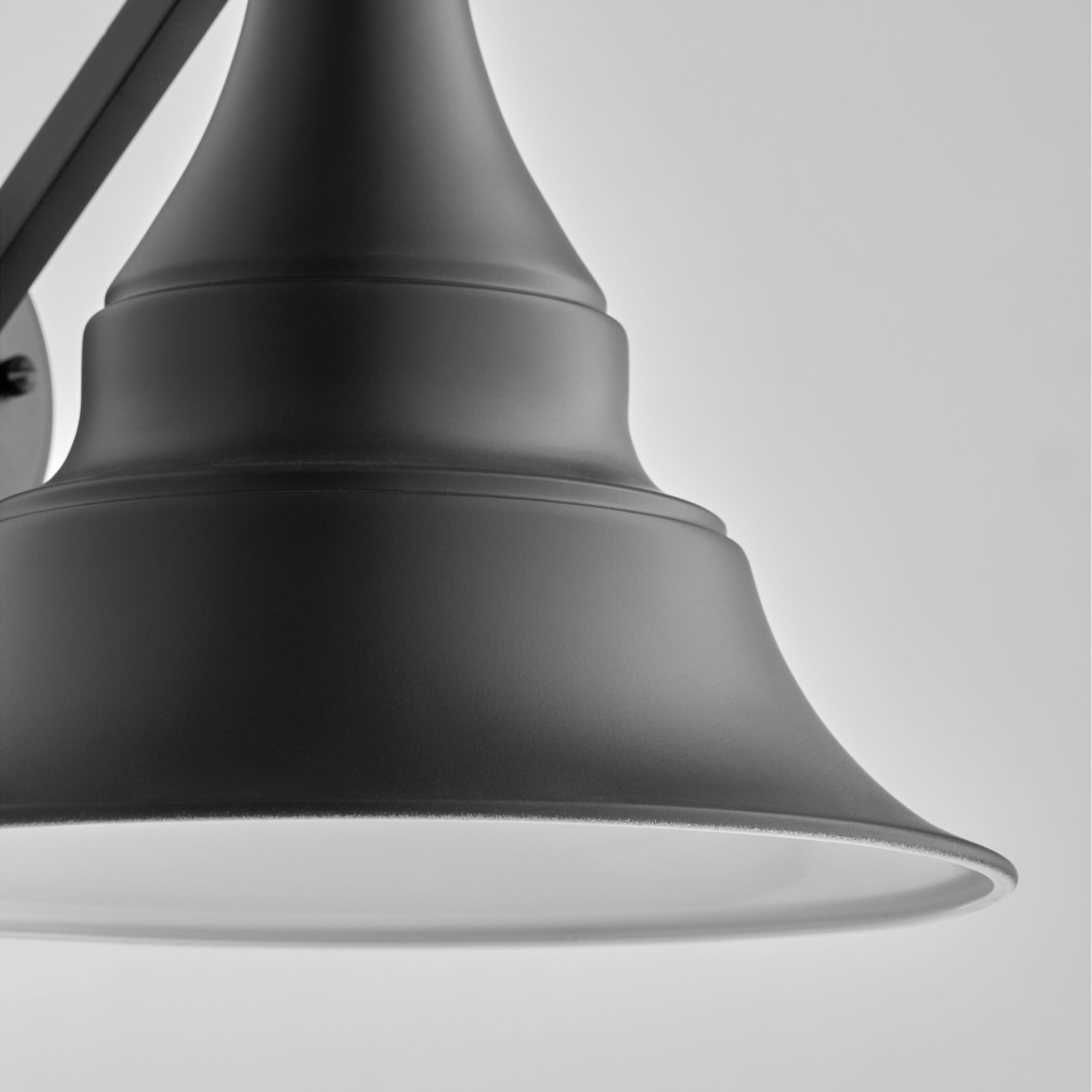 Sombra 1 Light 9 inch Matte Black Outdoor Wall Lantern