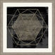 Woven Dreams Black and Neutral Framed Art
