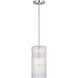 Drew & Jonathan Liouet 1 Light 7 inch Brushed Nickel Pendant Ceiling Light, Small