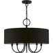Birchwood 5 Light 23 inch Black Pendant Chandelier Ceiling Light