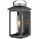 Coastal Elements Atwater Outdoor Wall Mount Lantern in Black, Non-LED, Medium