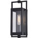 Sheridan LED 13.25 inch Matte Black Outdoor Wall