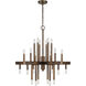Fallon 24 Light 28 inch Oil Rubbed Bronze Chandelier Ceiling Light