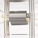 Garner 2 Light 17 inch Satin Nickel Semi-Flush Mount Ceiling Light