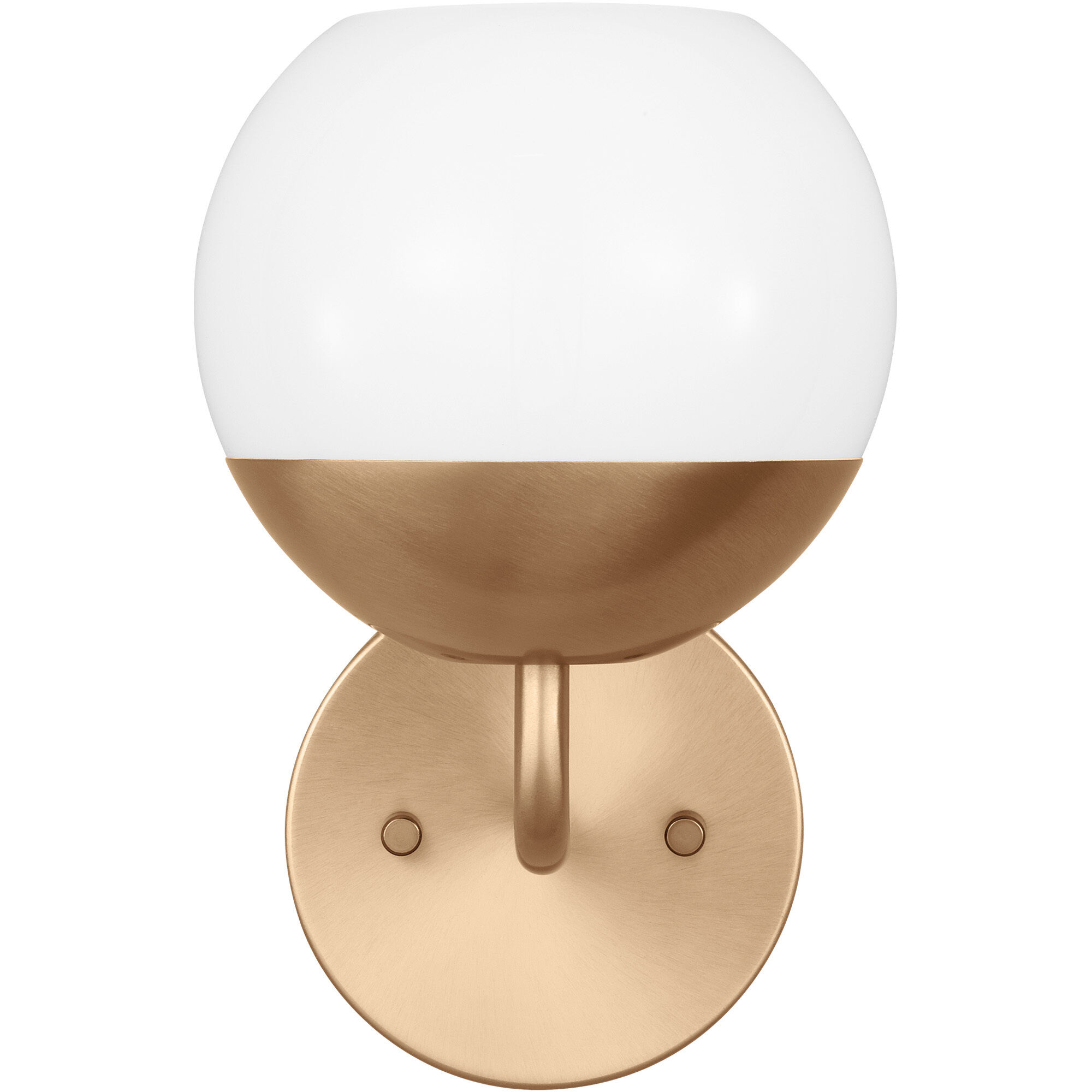 Alvin 1 Light 6.25 inch Satin Brass Bath Vanity Wall Light